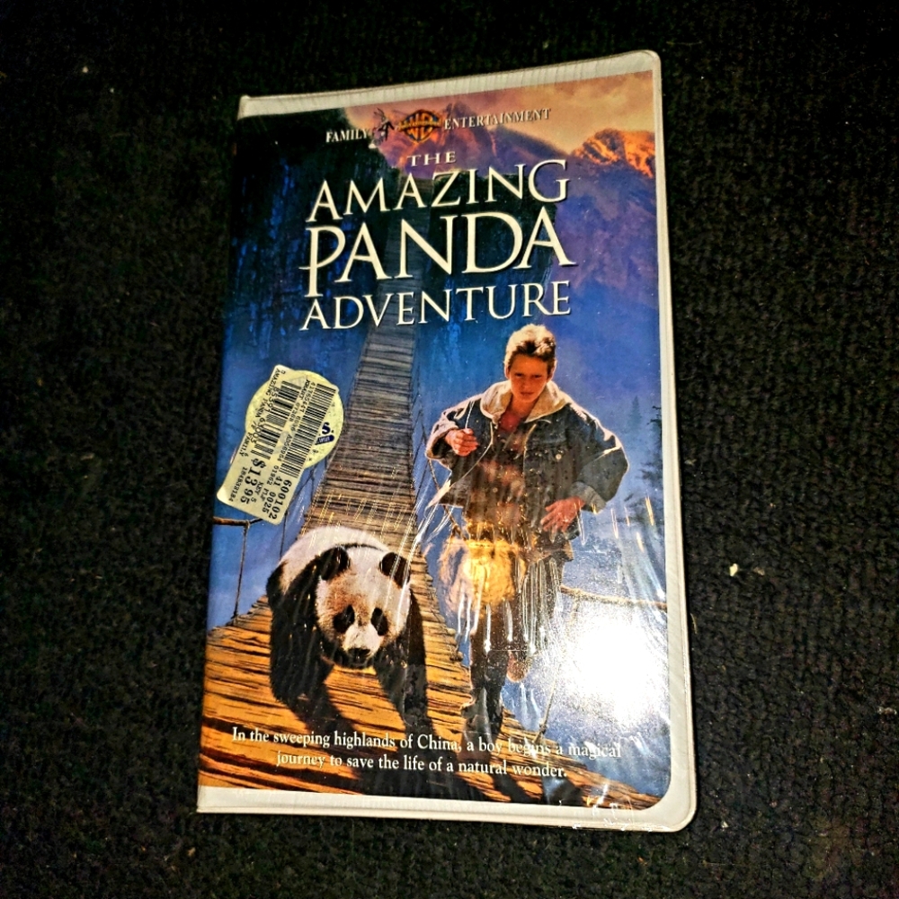 BNIB The Amazing Panda Adventure VHS movie